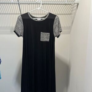 Lularoe pocket dress. Pet friendly hime.  Size xs